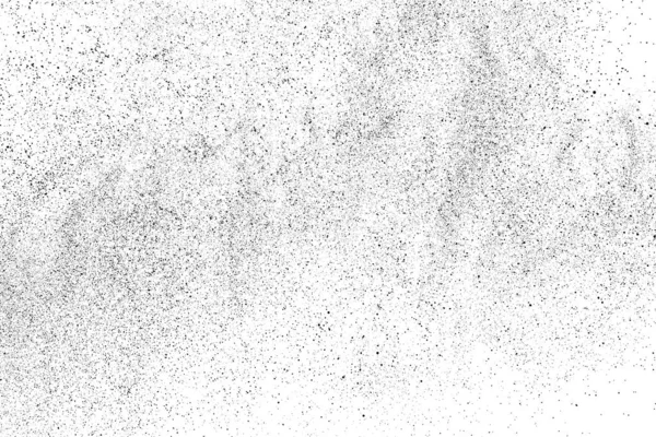 Black Grainy Texture Isolated White Background Dust Overlay Dark Noise — Stock Vector