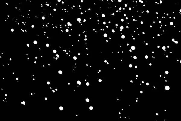 Texture Blanche Granuleuse Isolée Sur Fond Noir Recouvrement Poussière Granulés — Image vectorielle