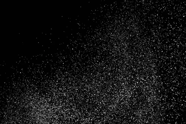 Бело Серая Текстура Черном Фоне Наложение Пыли Гранулы Шума Светлого — стоковый вектор