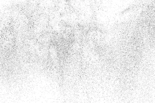 Textura Negra Angustiada Textura Granulada Oscura Sobre Fondo Blanco Superposición — Archivo Imágenes Vectoriales