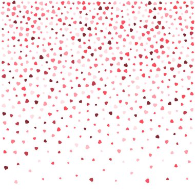 Düşen kalpleri arka plan