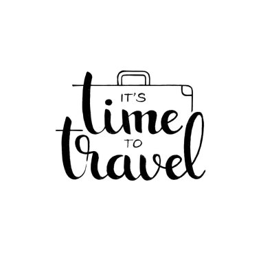 El yazısıyla yazılan yazı seyahat vakti