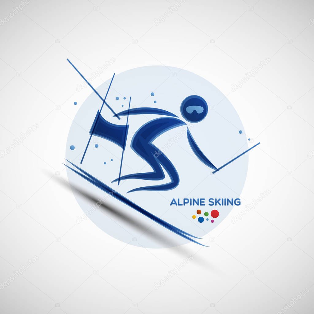 Alpine Skiing championship banner