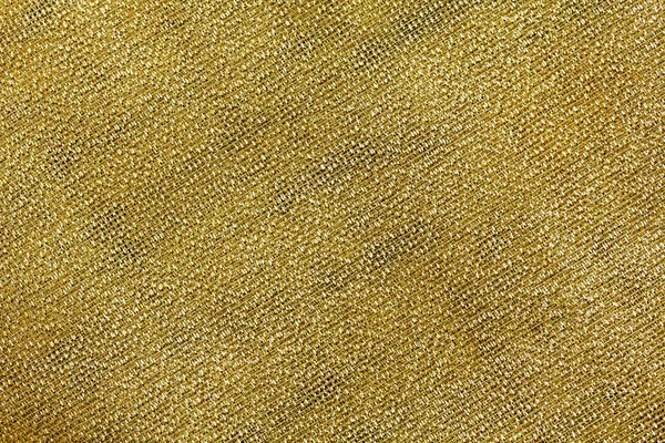 Golden fabric texture — Stock Photo, Image