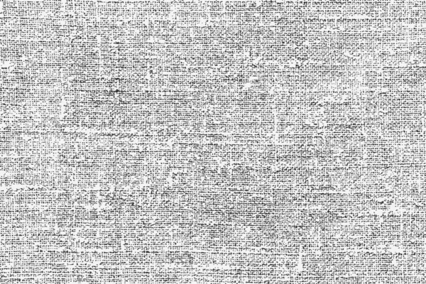 Alte raue natürliche Burlap Grunge Overlay Textur als Hintergrund — Stockvektor