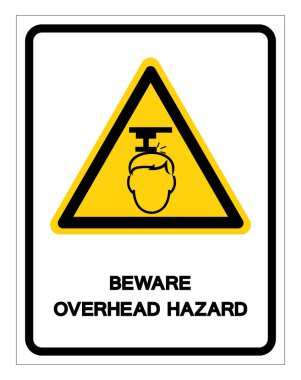 Havai Tehlike Sembolü, Vektör Çizimi, Beyaz Arka Plan EtiketiNe Dikkat Edin. Eps10 