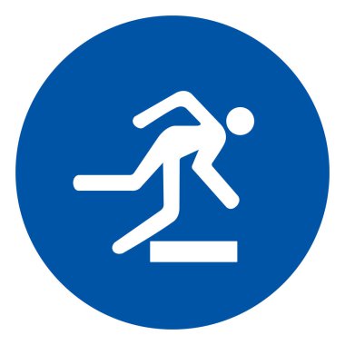 Engeller Sembol İşareti, Vektör İllüstrasyonu, Beyaz Arkaplan Etiketinde İzolasyon. Bölüm 10 