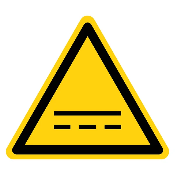 Avertissement Signe de symbole CC à courant continu, illustration vectorielle, isolement sur étiquette de fond blanche. PSE10 — Image vectorielle