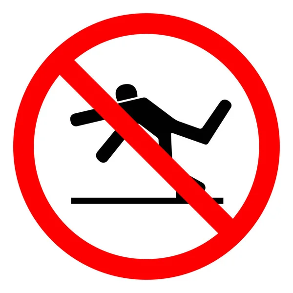 Symbole de danger de voyage de danger, illustration vectorielle, étiquette blanche isolante de fond. PSE10 — Image vectorielle