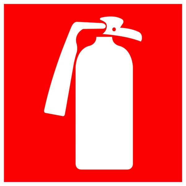 Fire Extinguisher Symbol Sign, Vector Illustration, Isolate On White Background Label. EPS10 — Stock Vector