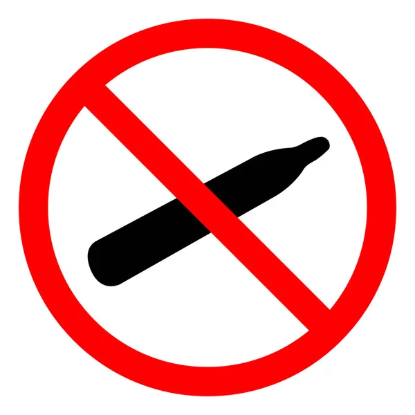 Signe de symbole de gaz de pression de danger, illustration vectorielle, isolement sur fond blanc, autocollant d'étiquette, étiquette. PSE10 — Image vectorielle