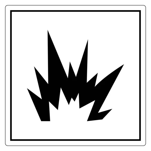 Arc Flash Hazard Symbol Sign, Vektor Illustration, Isoliert auf weißem Hintergrund Etikett .EPS10 — Stockvektor