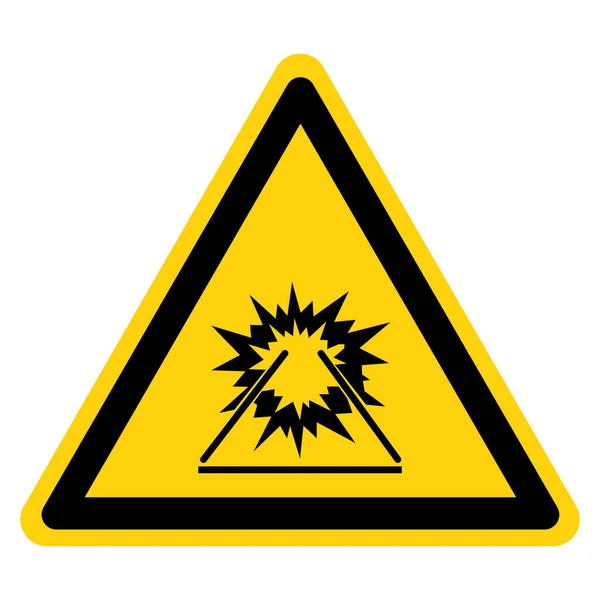 Avvertimento Saldatura Arc Simbolo Segno Illustrazione Vettoriale Isolare Etichetta Sfondo — Vettoriale Stock