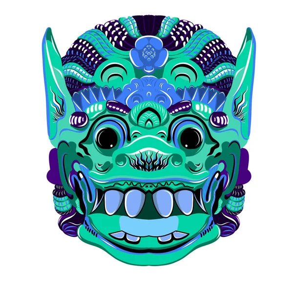 Todsakan cara que es el rey demonio en Thai Khon. Vector — Vector de stock