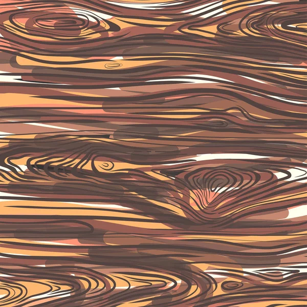 Holz Textur, Vektor eps Illustration. natürliche dunkle Holzhintergrund. — Stockvektor