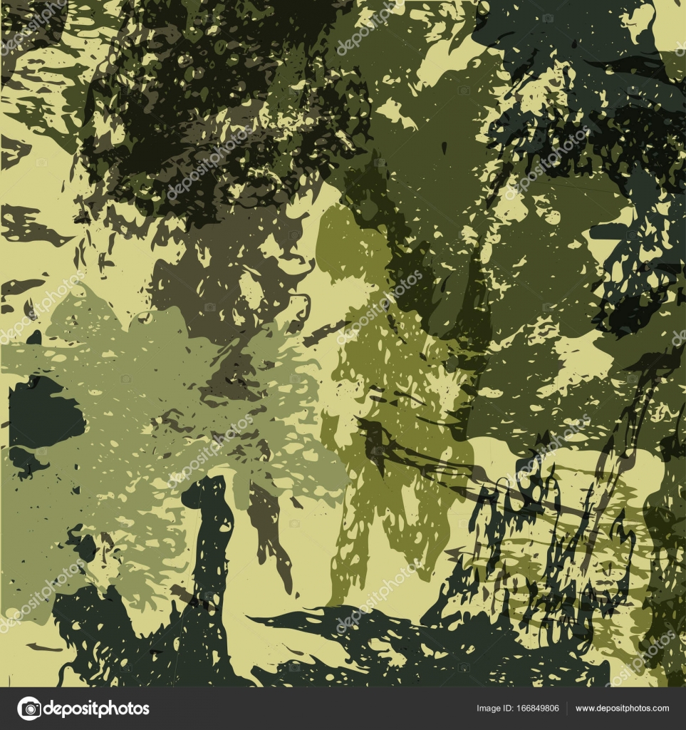 Abstract Military Camouflage Background Made Of Splash Camo Pattern For Army Clothing Vector Stock Vector Royalty Free Vector Image By C Alisared835 166849806