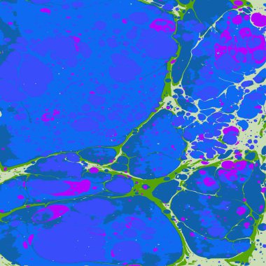 Mermer ebru renkli desen arka plan. Vektör
