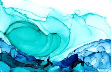Alcohol ink texture. Fluid ink abstract background. art for design clipart