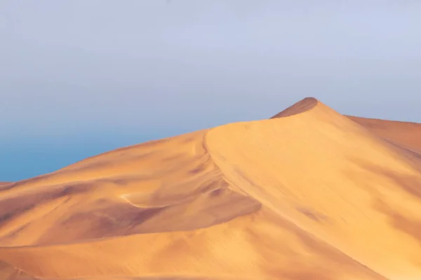 Prachtig Uitzicht Zandduinen Namibische Woestijn Artistiek Beeld Schoonheidswereld — Stockfoto