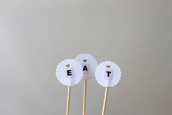 Toppers pasta dekorasyon için 