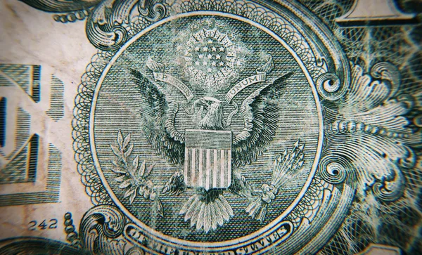 Velho um dólar — Fotografia de Stock