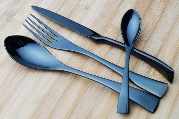 Luxury cutlery _ — Stockfoto