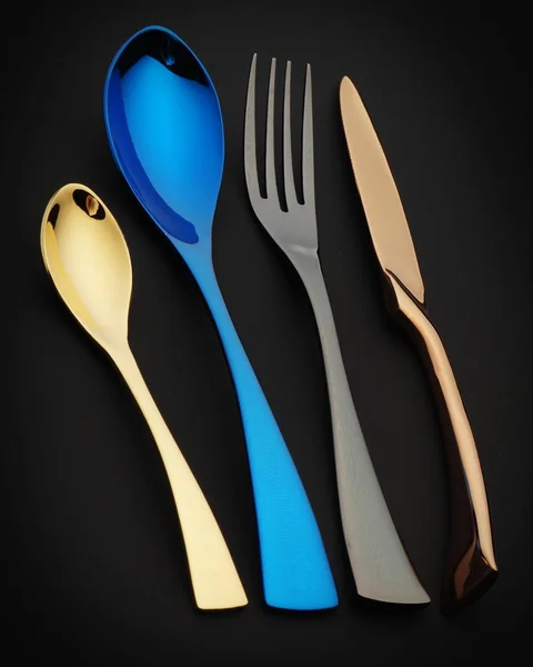 Luxury cutlery _ — Stockfoto