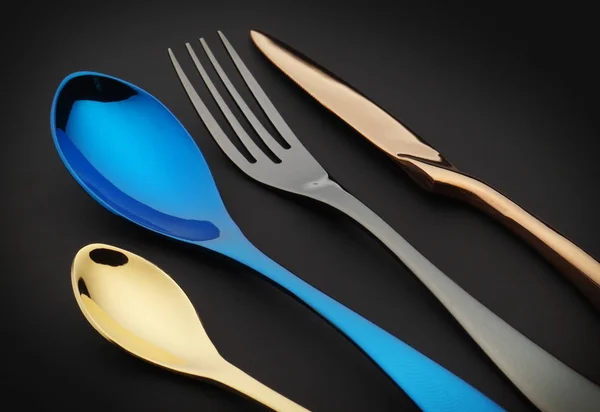 Luxury cutlery _ — Stockfoto