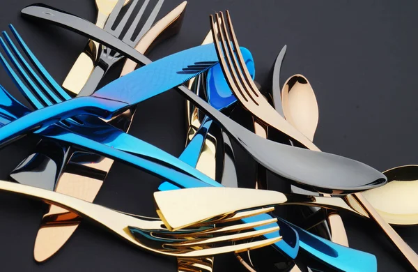 Luxury cutlery _ — Stockfoto