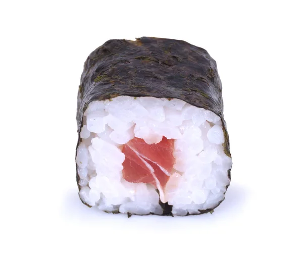 Sushis Roulés Sur Fond Blanc Image En Vente