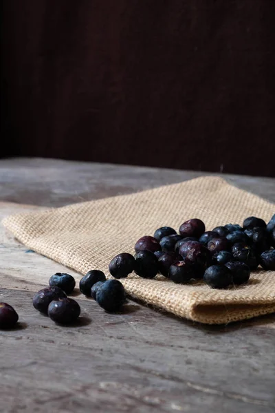 Blueberries in the bowl — Stock Photo, Image