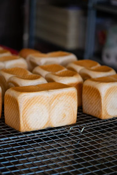 Bread Loaf Fresh Homemade Toast Whole Wheat — Stock Photo, Image