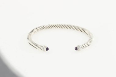 Gümüş renkli kristal küre zincirli tasarım bileziği, Skn Gümüş Kaplama Metal zincir Rakhi Bileziği, Luna Elmas Yüzük, Metal Swarovski Gümüş bileziği