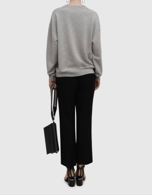 Kadın İnce Beden Eğitimi ve Pilates Bacakları - Siyah, Siyah, Siyah Boynlu, Yarım Kollu Tişört