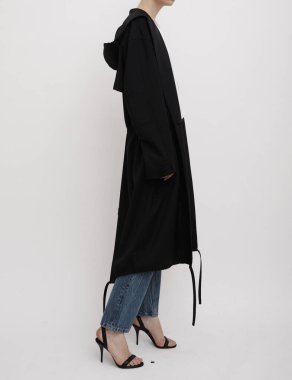 Daisy 'nin Tek Göğüslü Su geçirmez Paltosu, Beyaz arkaplanlı Uzun Yünlü Kadın Paltosu, Kadın Ceketi, Ceket ve Ceket