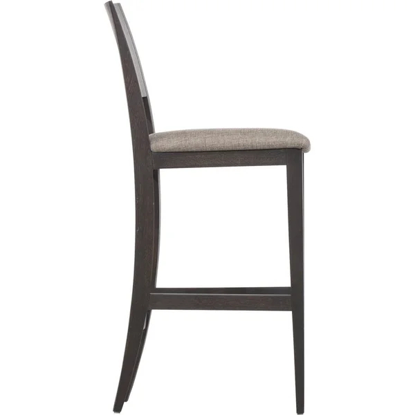 Tabouret de bar Woodlands avec fond blanc, Tabouret de bar HENRIKSDAL avec dossier, Tabouret de bar avec cadre de dossier, Tabouret de bar Stag Mocca avec fond blanc — Photo