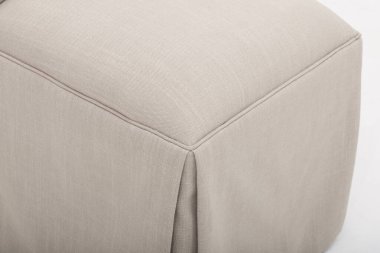 Bej rengi iki yastıklı aşk koltuğu, Modern Loveseat Mobilya Tasarımı