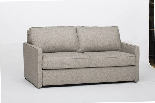 Кабриолет диван-кровать-белый, Flex Loveseat кресло секционный спальный, Flex полный размер Loveseat шезлонг Luonto мебель — стоковое фото