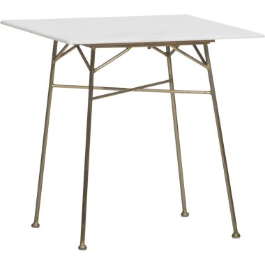 Clifton Yazı Masası, Altın / Beyaz, Aynalı TV Stand Masası Çekmeceli, İki Çekmeceli Yazı Masası