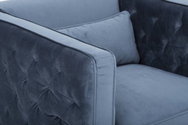 Hafif Modern Tasarımcı Sandalyesi Beyaz Stok Fotoğrafı, Güney Mobilya Bradley Kanepesi