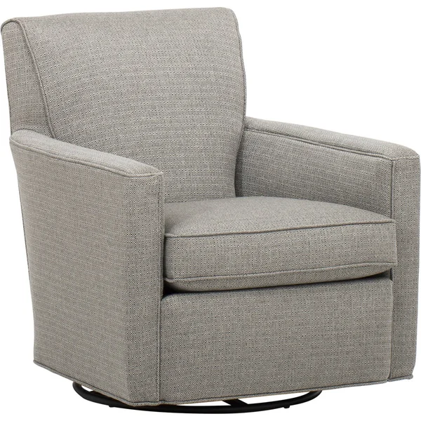 Casual Club Chair by Best Home Έπιπλα, βελούδινα Cushioned Backs Meld with Classic Rolled Arms, Kick Style Φούστες Διακόσμηση με Μαλακή Παράδοση — Φωτογραφία Αρχείου