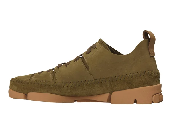 Originella barn Desert Boot, män neakers - Online Shop, Beige Suede Archway tränare — Stockfoto