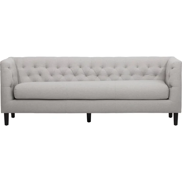 White Two Seater Sofa - White Two Seater Couch, John Lewis & Partners Bailey Rhf Chaise End Sofa Bed, A luxury sofa, inspired by Italian design, Amalfi має шкіряну оббивку з білим фоном — стокове фото