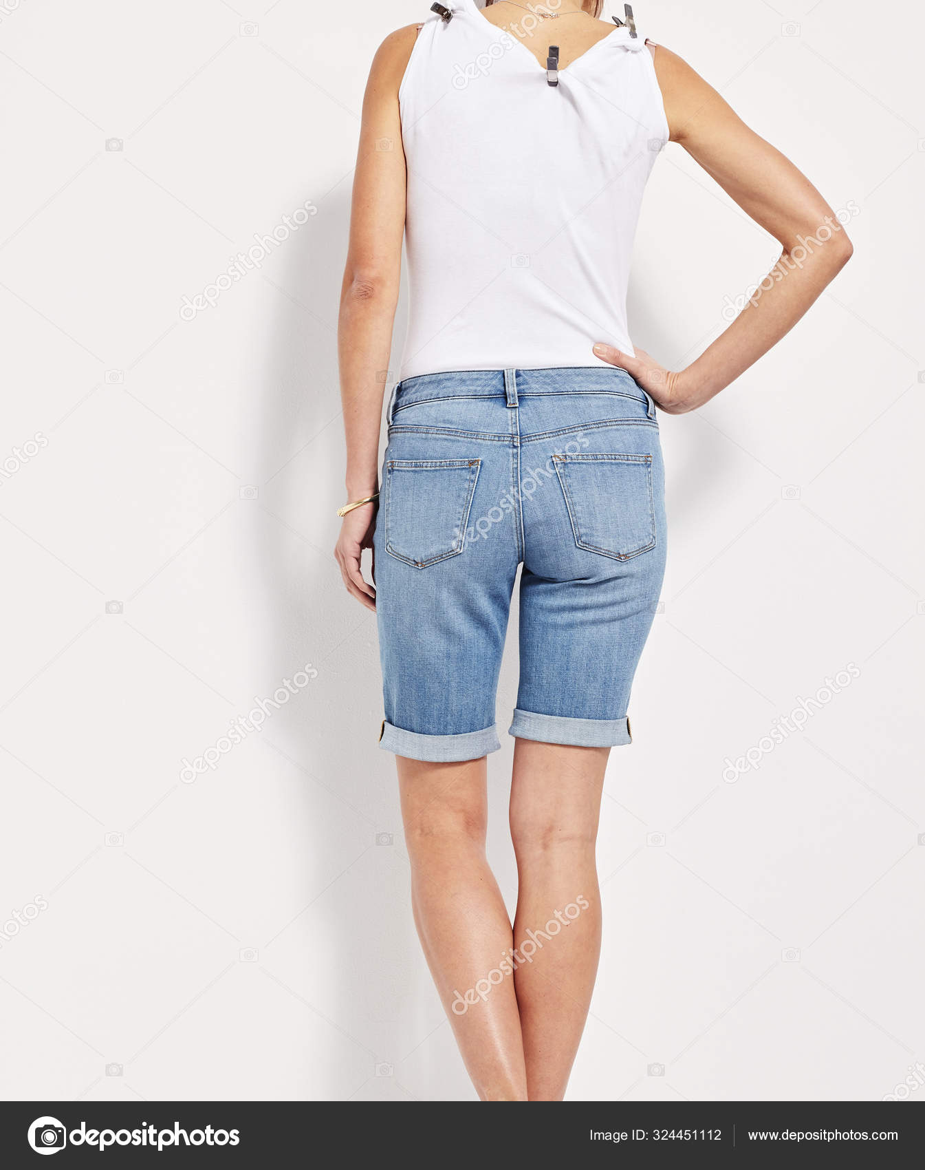 Printed Women S Light Blue Basic Shorts Blue Distressed Denim Skirt Mid Wash Ripped Denim High Shorts For Women Bombshell High Waist Cutoff Denim Shorts High Waist Acid Wash Ripped Distressed Shor