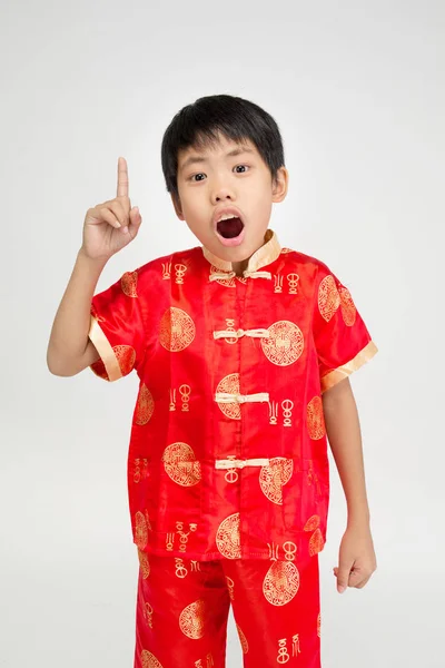 Küçük Asya yakışıklı Çinli kostüm