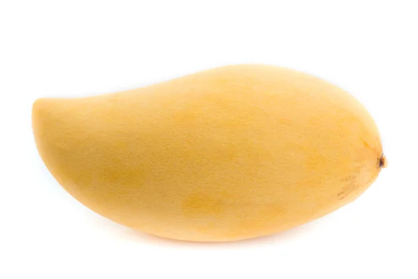 Fruto de mango aislado sobre fondo blanco . — Foto de Stock