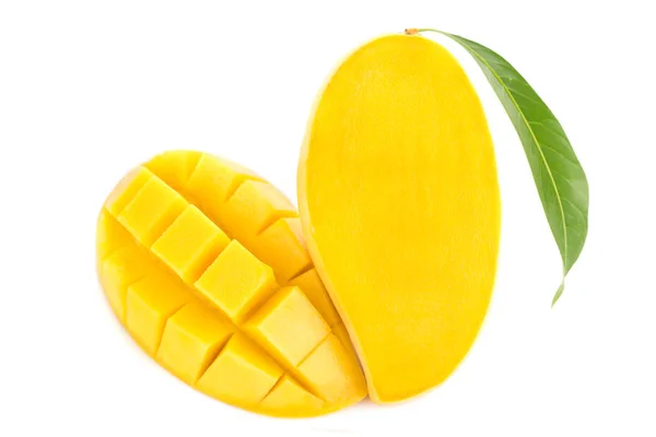 Mango ovoce izolované na bílém pozadí . — Stock fotografie