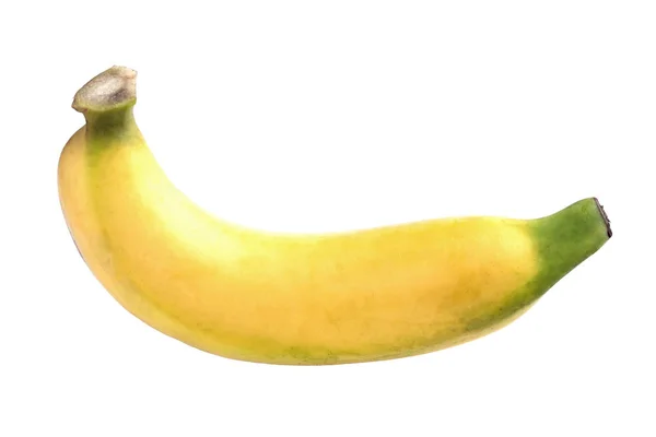 Banana isolare su sfondo bianco — Foto Stock