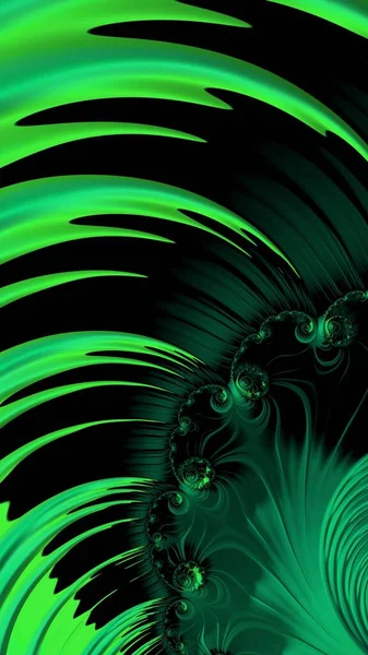 Kunstzinnig Rendering Fractal Fantasievolle Abstracte Illustratie Kleurrijk Ontworpen Patroon Achtergrond — Stockfoto