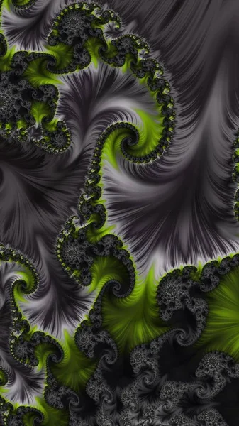 Artísticamente Representación Fractal Fantasía Ilustración Abstracta Colorido Diseño Patrón Fondo —  Fotos de Stock